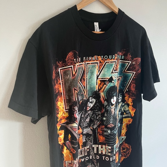 KISS End Of Road Tour T-Shirt / 2019 / Large - Picture 2 of 7